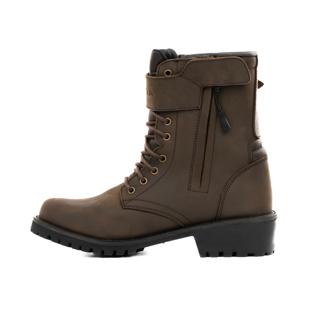 Spada Piston Ce Ladies Motorbike Motorcycle Boots Brown, photo 3 of 9