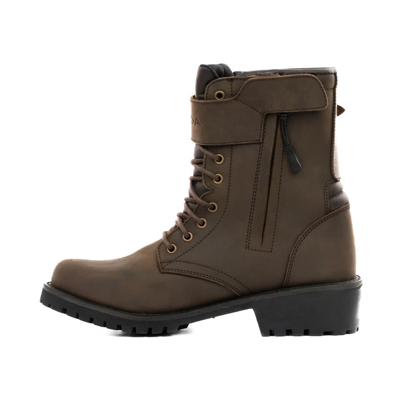 Spada Piston Lady Ce Ladies Motorbike Motorcycle Boots Brown, photo 3 of 9