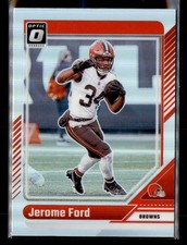 2024 Donruss Optic 46 Jerome Ford Holo 2024 Donruss Optic 46 Jerome Ford Holo