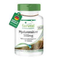 HyaluronsäUre 500Mg - 90 Tabletten - Mit Zink - FüR Haut - Vegan | Fairvital