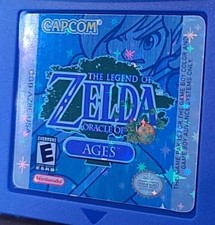 Legend Of Zelda: Ages Game Boy Replacement Game Cartridge Holo Label Sticker