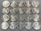 20 1995 BU US 1ozt .999 Silver Eagle $1 w/tube scarce L24189