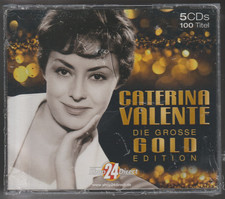 Caterina Valente - Die grosse Gold Edition - 100 Titel - 5 CD NEU - B-Ware