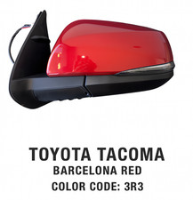 NEW RED Mirror fits 2016-2023 Toyota Tacoma D...