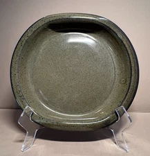 Jugtown Ware-North Carolina Southern Pottery- 10" Oval Bowl V. Owens Signed 2006