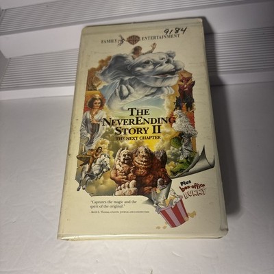 The Neverending Story 2: The Next Chapter (VHS, 1994) + Box Office Bunny