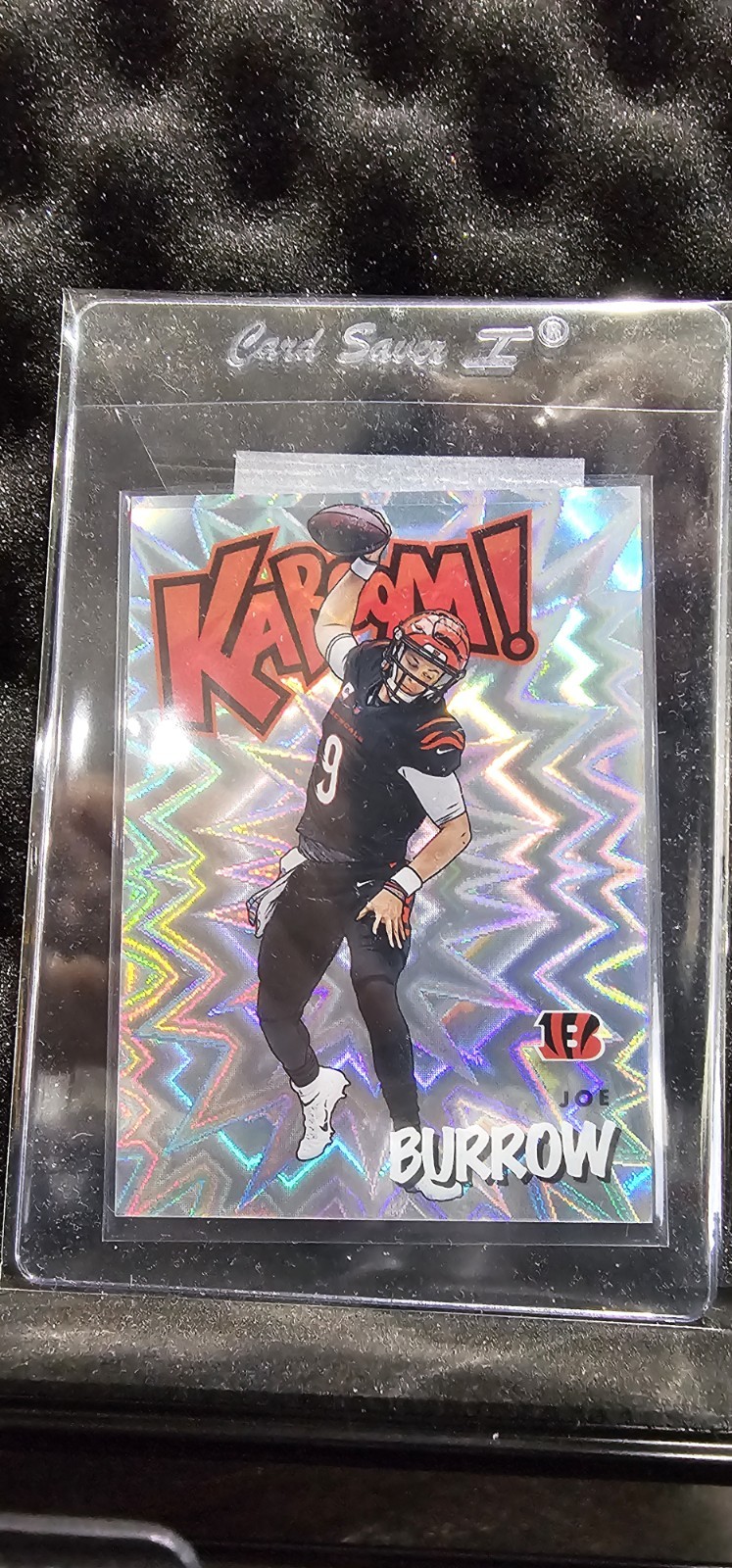 2021 Panini Absolute Joe Burrow Kaboom! #K33 – SSP Case Hit Bengals Ultra Rare