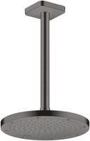 Hansgrohe Axor Showersolutions Deckenanschluss, 300Mm, 26966340, Farbe: Brushed