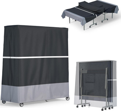 Indoor/Outdoor Ping Pong Table Cover Waterproof, Dustproof, Uv-Resistant Durable