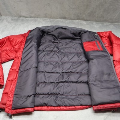 GoLite Down Jacket Mens XXL Red Insulated Full Zip Light Thick