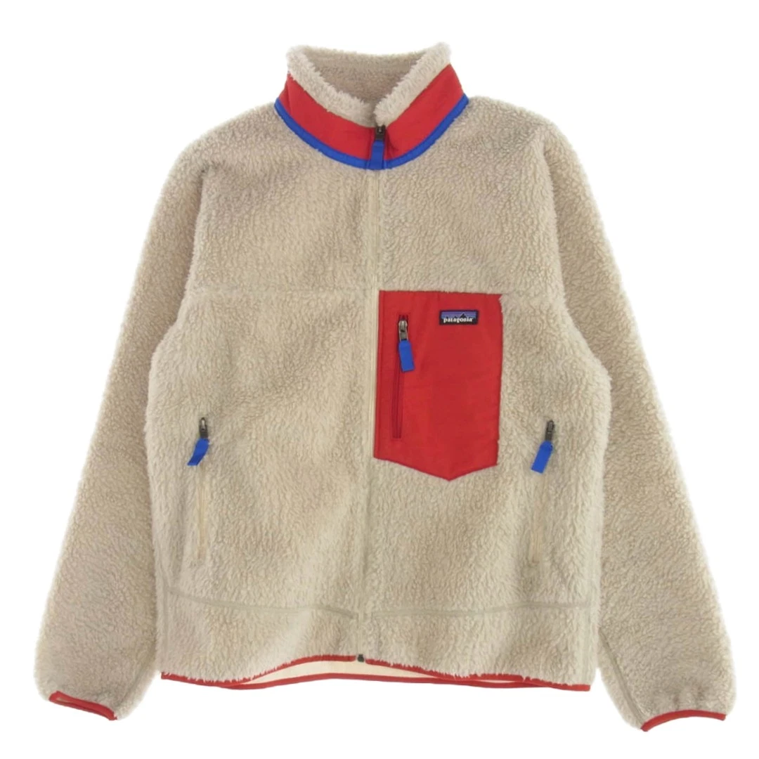 OFF WHITE Patagonia 23AW 23056 Retro X Giacca Uomo Pile Classico Off White L Usato0