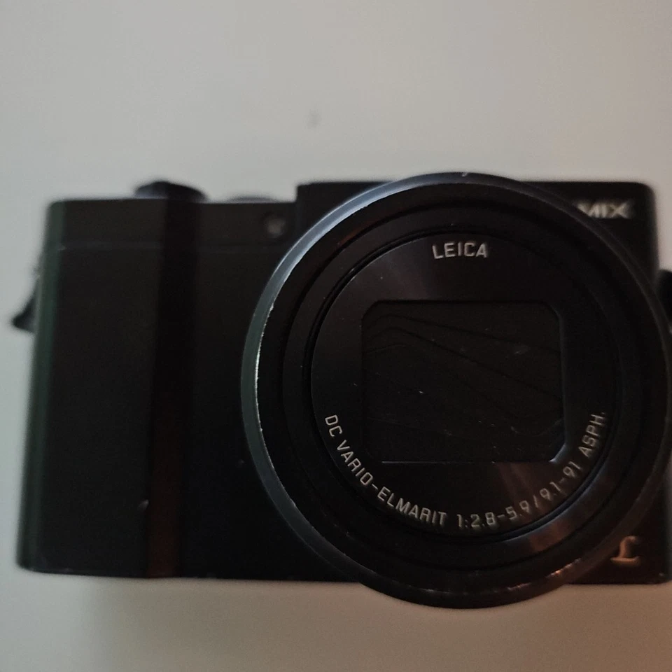 Digitalkamera Panasonic Lumix DMC-TZ101 Schwarz Kamera Abbruch Am Blech LESEN - Bild 4 von 4