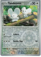 Tandemaus 073/091 Reverse Holo Common Paldean Fates Pokemon NM