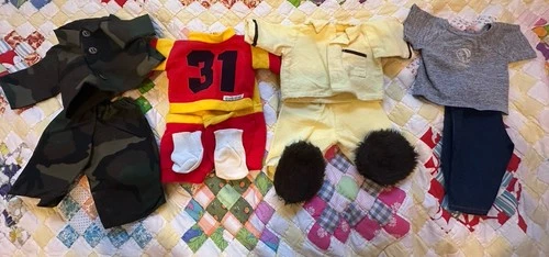 Vtg Cabbage Patch Kids  #31 Sweatsuit Track Suit Coleco + Other outfits No Tags