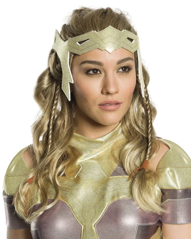 Rubíes Deluxe Hipólita Mujer Maravilla Héroe Adulto Mujer Halloween Disfraz y Peluca Foto 3 de 3