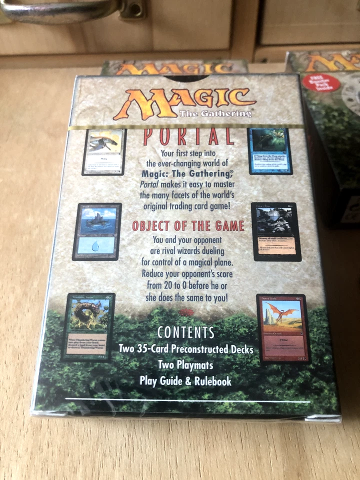MTG NEW PORTAL STARTER SET for 2 Players SEALED Magic the Gathering Cards 1997 - Image 2 of 3