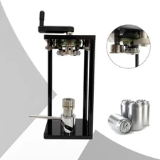 Hand Rotary Capping Machine - Manual Sealer for Aluminum Cans, 250ml-500ml