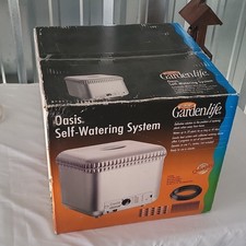 Clabor Oasis Sistema Autoirrigazione 6,6 Galloni Cubo Grigio, 20 Gocciolatori, Linea 33'