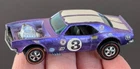 Vintage Hot Wheels Redline 1970 DESIRABLE Purple Heavy Chevy #3 - BEAUTIFUL NR!