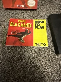 Wrath of the Black Manta NES Nintendo Entertainment System CIB Manual Caja Juego