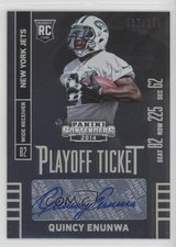 2014 Panini Contenders Playoff Ticket /199 Quincy Enunwa (Seat Row Sec) Auto 0u9
