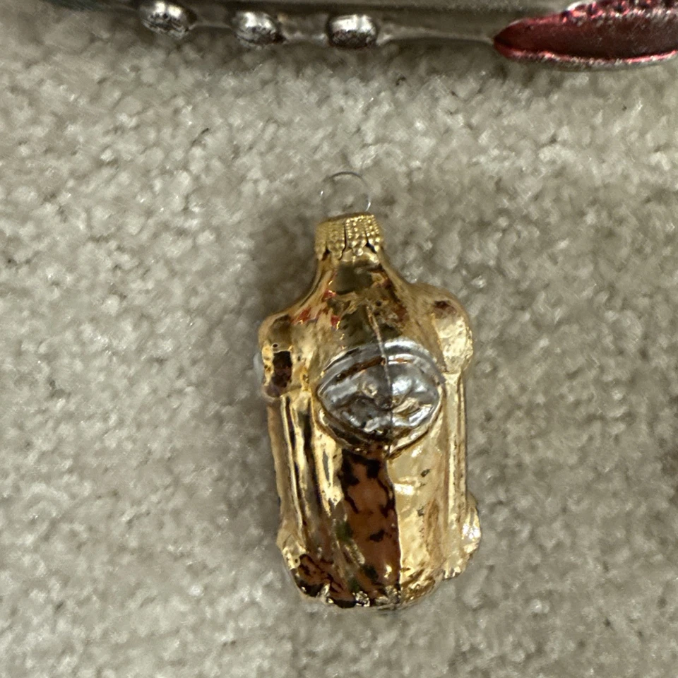 Lot of Vintage Fancy West Germany Glass Christmas Ornaments Collection - Image 3 of 4