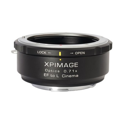 XPimage 0.71x Focal Reducer S35 Lens Adapter for EF Lens to Leica L Mount Camera