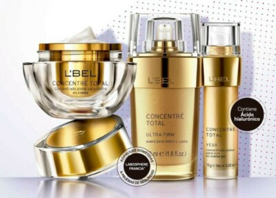 L'Bel CONCENTRE TOTAL Anti-Aging Bundle: Global Face + Yeux Eyes + Ultra Firm