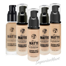 Image of W7 It's a Matte Made in Heaven Foundation 30ml Long Lasting Full Coverage