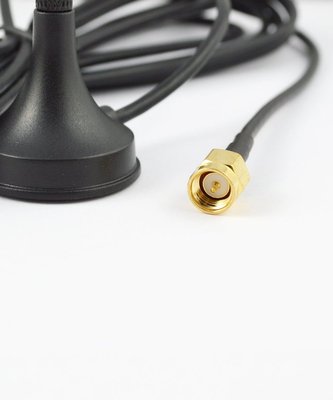 Antenna 433Mhz 5dbi SMA Plug Connector Straight with Magnetic Base for Ham