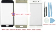 Front Screen Outer Glass Replacement part for Samsung Galaxy S6 Edge 5.1 Display