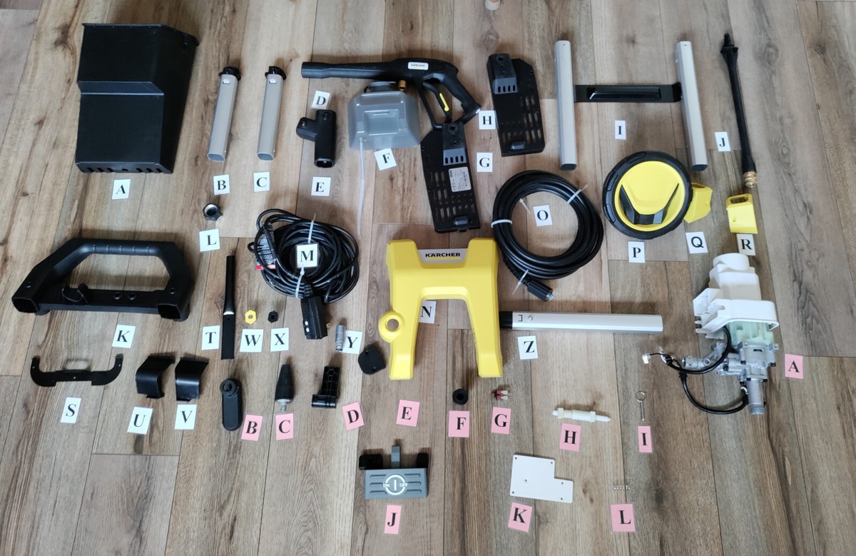 Replacement Parts for Karcher Electric Pressure Washer K1700 (S