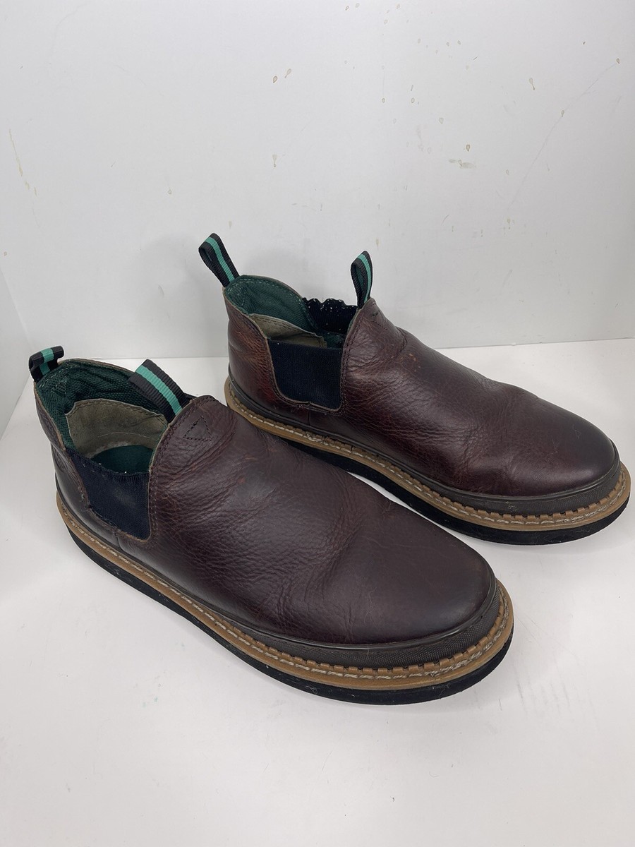 Mens Georgia Boot Co Boots Size 12 Wide Slip On Leather  display picture 3