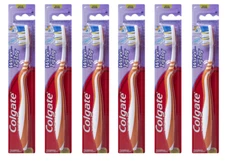 Colgate Wave ZigZag Toothbrush - Full - Medium (6 Pack)
