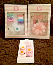 Enchante Baby Infant Hair Accessories Set of 25 pc Gift Box Newborn 