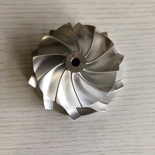 GT3582R GEN ll 65.70/82.46mm 10+0 blades point milling billet compressor wheel