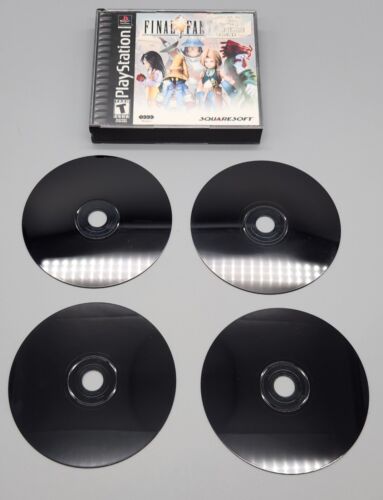 Final Fantasy IX Playstation 1 Black Label Tested Working No Manual - Picture 3 of 3