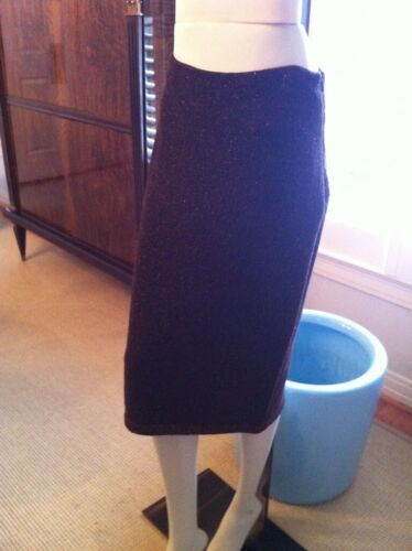 Vintage Gianfranco Ferre brown tweed slim skirt - image 1