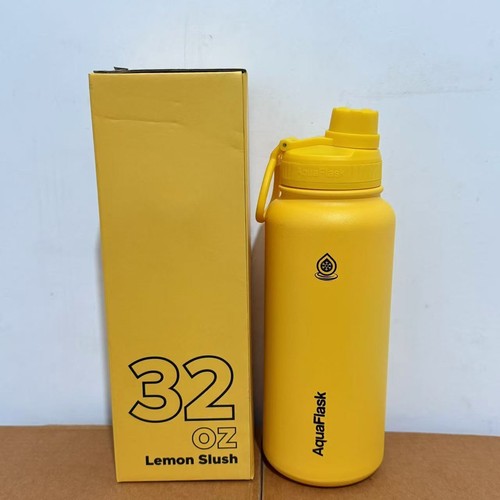 AquaFlask 32OZ 40OZ acero inoxidable aislado al vacío a prueba de fugas deportes - Imagen 34 de 43