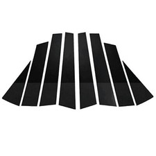 8x garniture de couverture de fenêtre de pilier pour Nissan Rogue 2014-2020