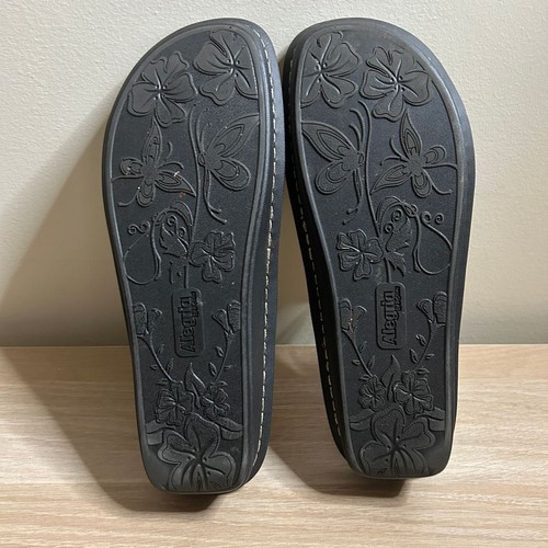 Alegria Sandalen Damen 42 US 11,5 Pisa Bronze Lackleder Nieten Slipper Pantoletten - Bild 10 von 12