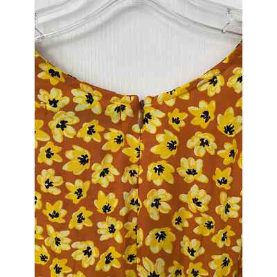 Faithfull the Brand Ilia Mini Dress Saffron Medium | eBay