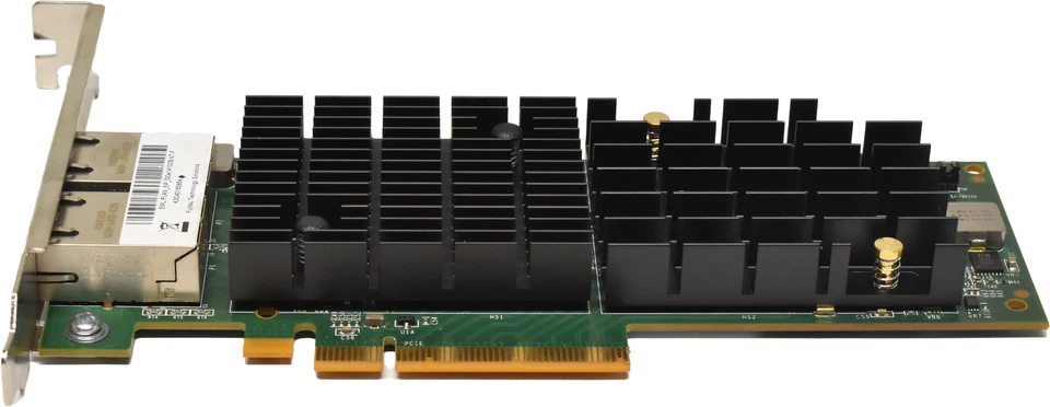 Fujitsu 10GbE Dual-Port Netzwerkadapter PCIe RJ45 A3C40185854 OCe14102B-NT-F FP - Bild 2 von 4