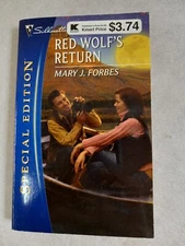 2007 RED WOLF'S RETURN Romance Paperback Book by MARY J. FORBES