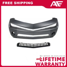 Front Bumper Cover + Grille Kit For 2011-2013 Chevrolet Camaro LS LT