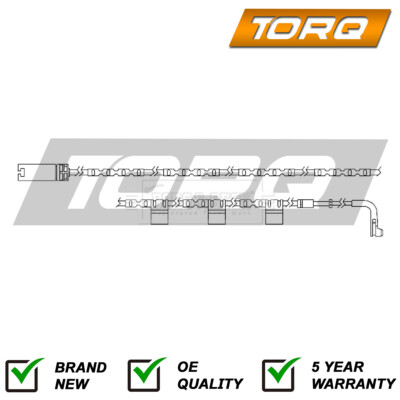 Brake Pad Wear Sensor Rear Torq Fits Mini Cooper One Clubman 1.6 D One
