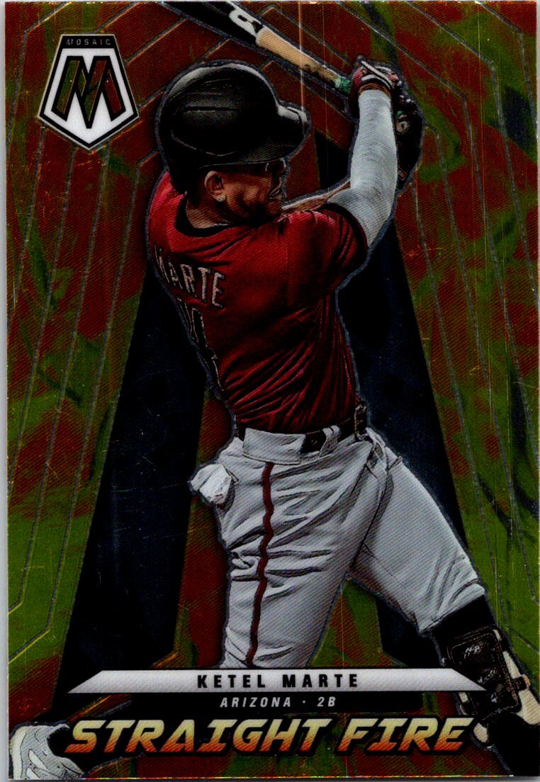 2022 Panini Mosaic #SF-5 Ketel Marte Straight Fire | eBay