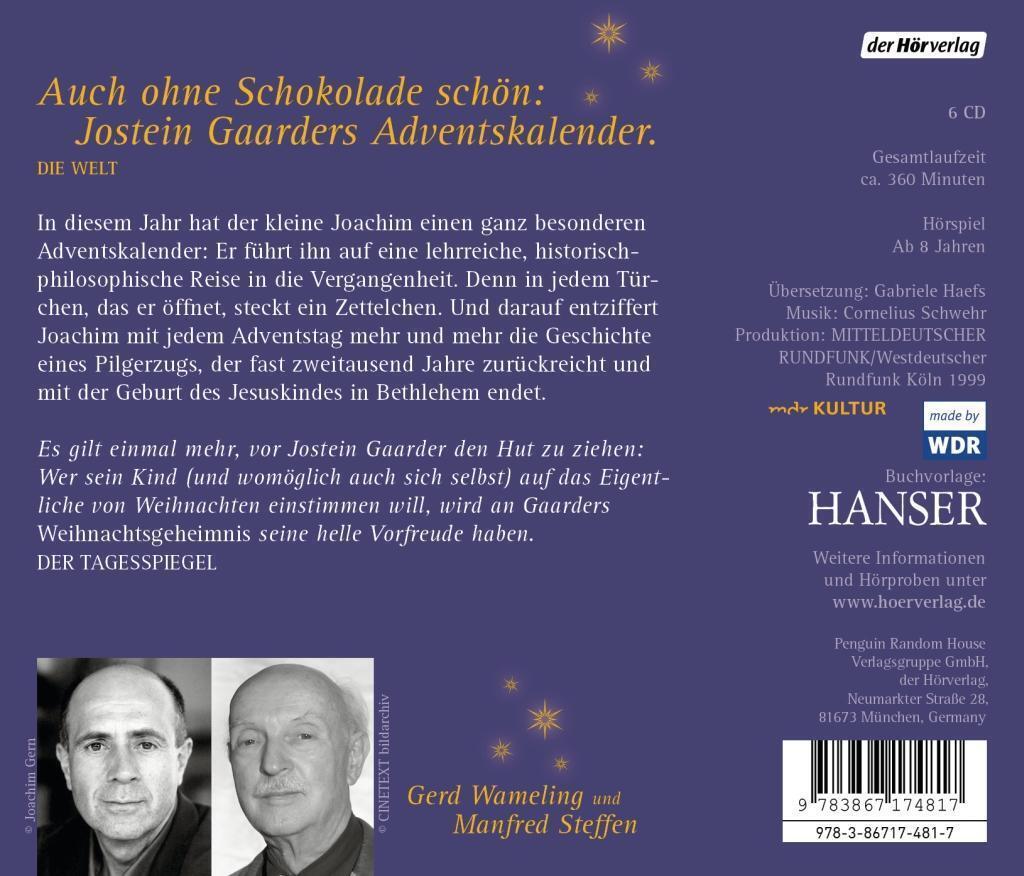 Thumbnail - Das Weihnachtsgeheimnis Jostein Gaarder Audio-cd 6 Audio-cds Deutsch