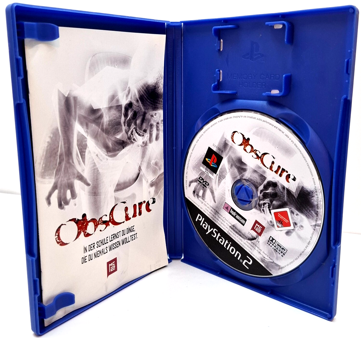 Jeu Obscure Pour PlayStation 2 - Version PAL FR, En Bon état, Boîtier Inclus