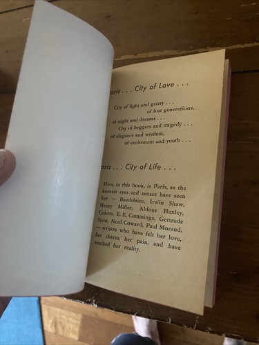 Stadt der Liebe, Daniel Talbot Geschichten von Paris 1955 Dell 1. Auflage - Bild 4 von 4